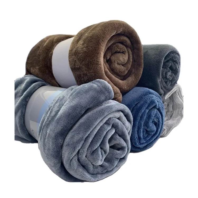 100% polyester Coral Fleece teppe