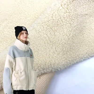 Anti-pilling Sherpa-stoff