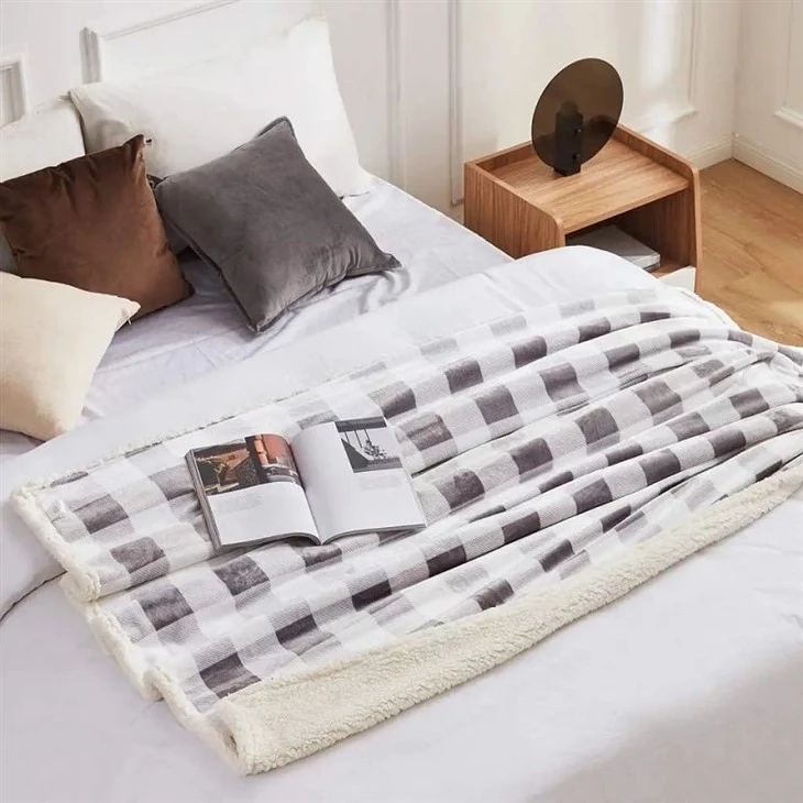 sherpa blanket for bed