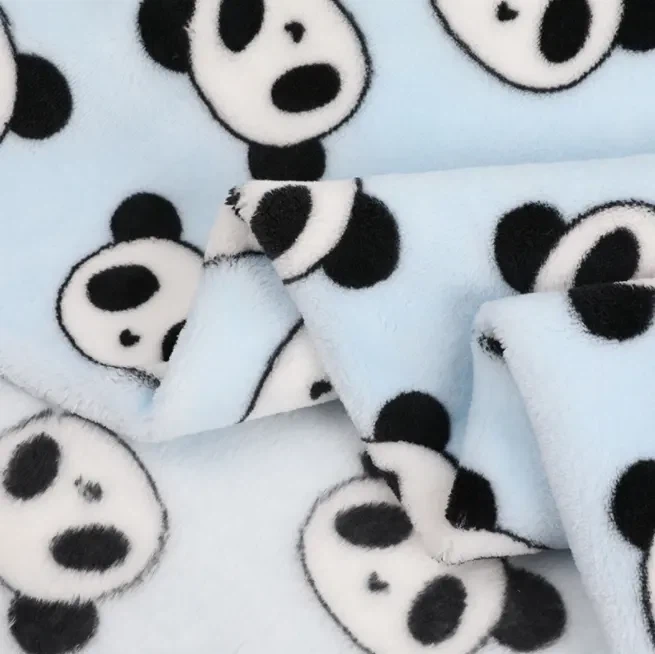 Coral Manufacturer Fleece Fabric For Children Prints quotation 