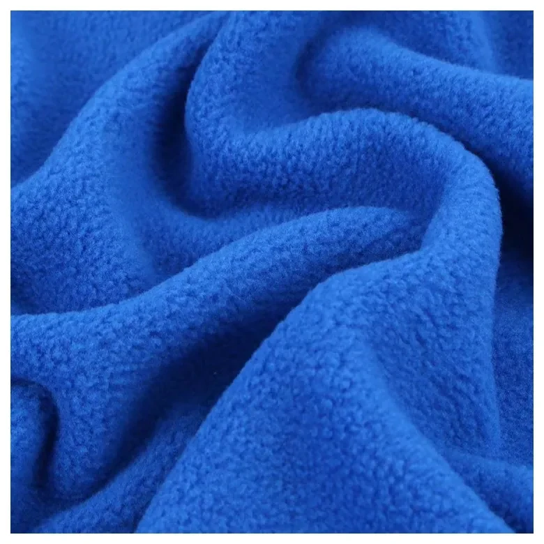 Dobbel sidebørste One Side Anti Pilling Polar Fleece Stoff