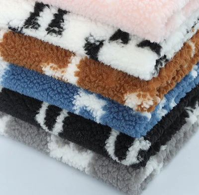 Dobbelside Sherpa-stoff