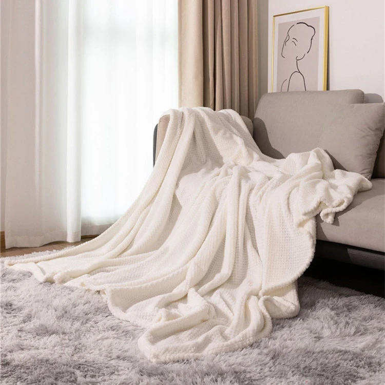Jacquard Coral Fleece-teppe