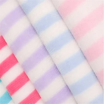 LuksusFlannel Coral Fleece plysjstoff