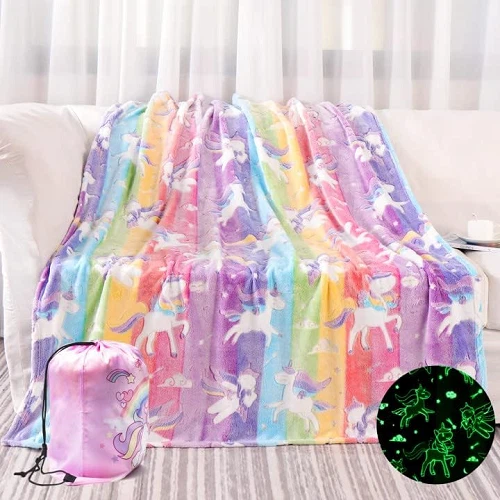 Manufacture Luminous Throw Blanket
