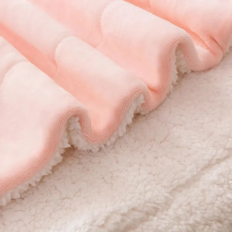 Rosa Sherpa-teppe