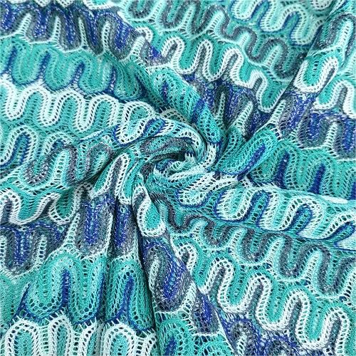 Polyester crepe stoff til kjole