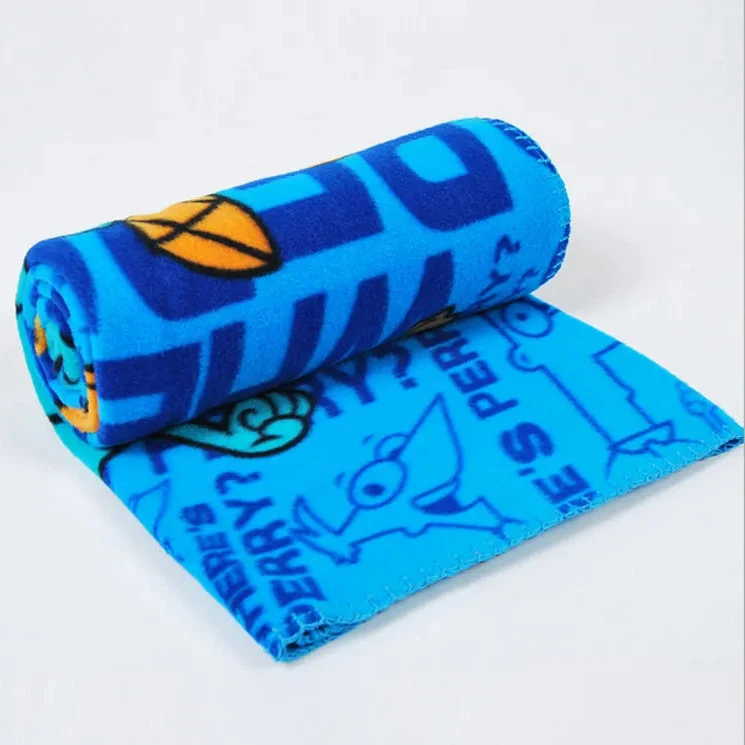 Print Polar Fleece-teppe