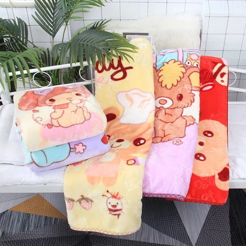To-lags Raschel babyteppe
