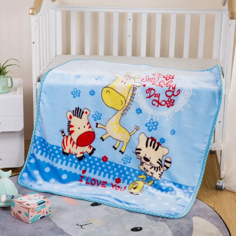 Raschel babyteppe