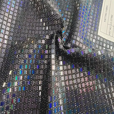 Metalliske paljetterstoff