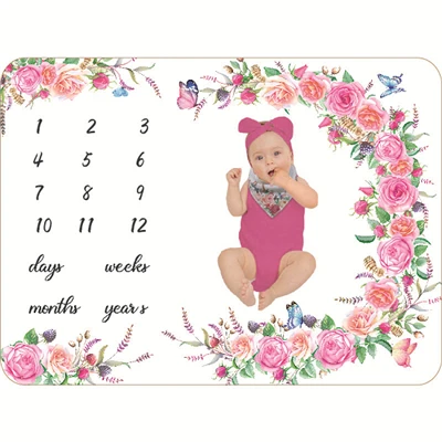 Milestone Flanell babyteppe
