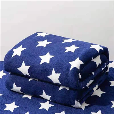 Mønster Coral Fleece-teppe