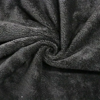 Solid farge sherpa fleece stoff for klut