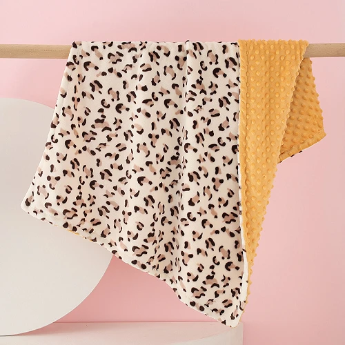 Sublimering Minky Dots tepper