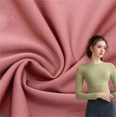Yoga Sport Polyester Spandex-stoff for sportsklær