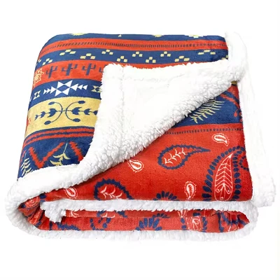 Digital Printing Sherpa teppe