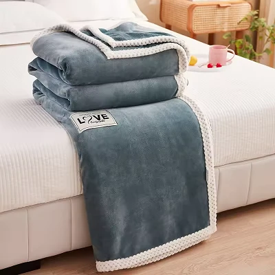 Vinterbed korallteppe